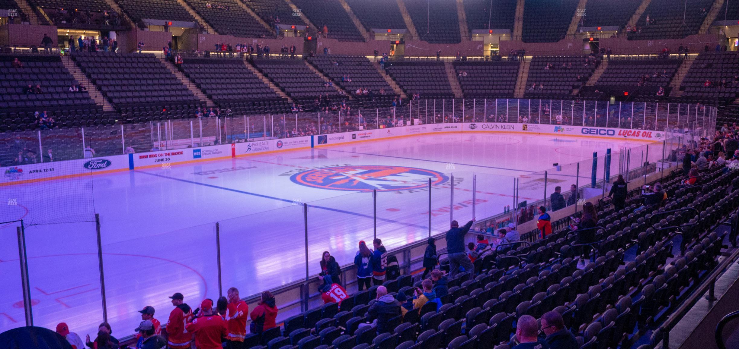 Seating view for Nassau Coliseum Section 120