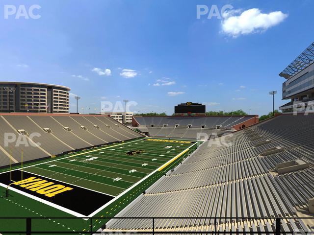 Seating view for Kinnick Stadium Section 332