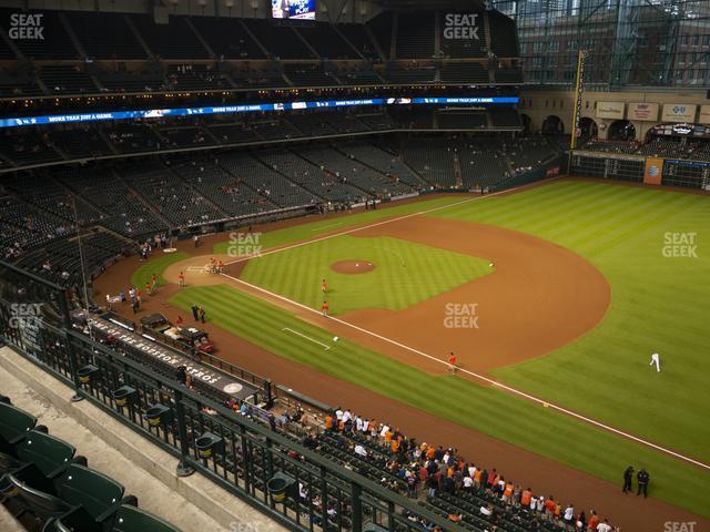 Seating view for Minute Maid Park Section 329