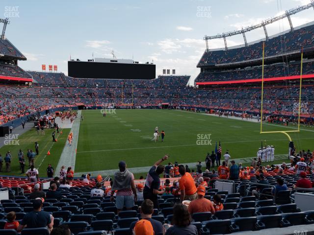 Seating view for Empower Field at Mile High Section 116