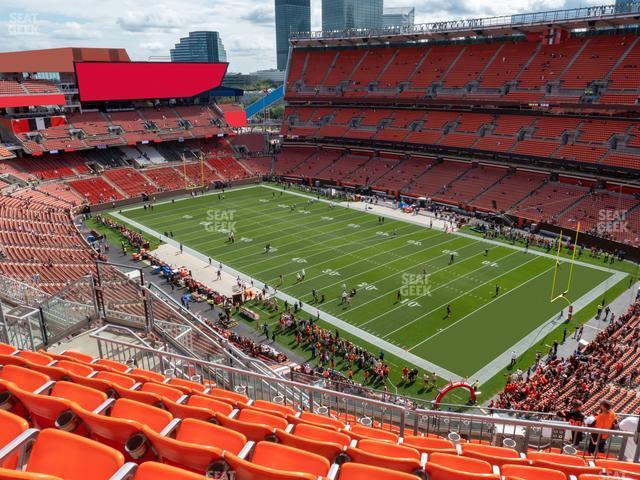 Seating view for Huntington Bank Field Section 540