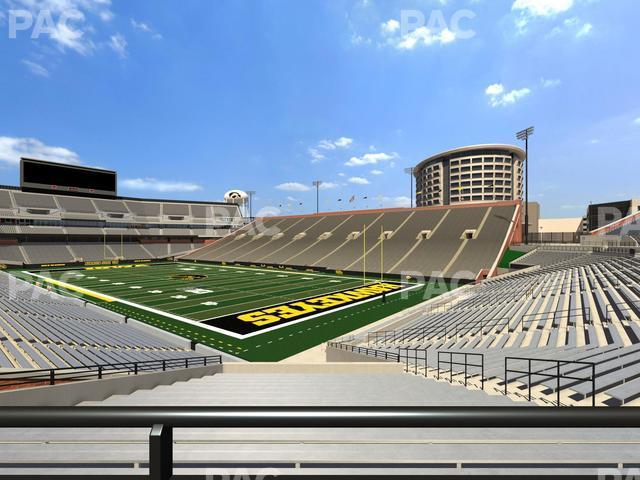 Seating view for Kinnick Stadium Section 121