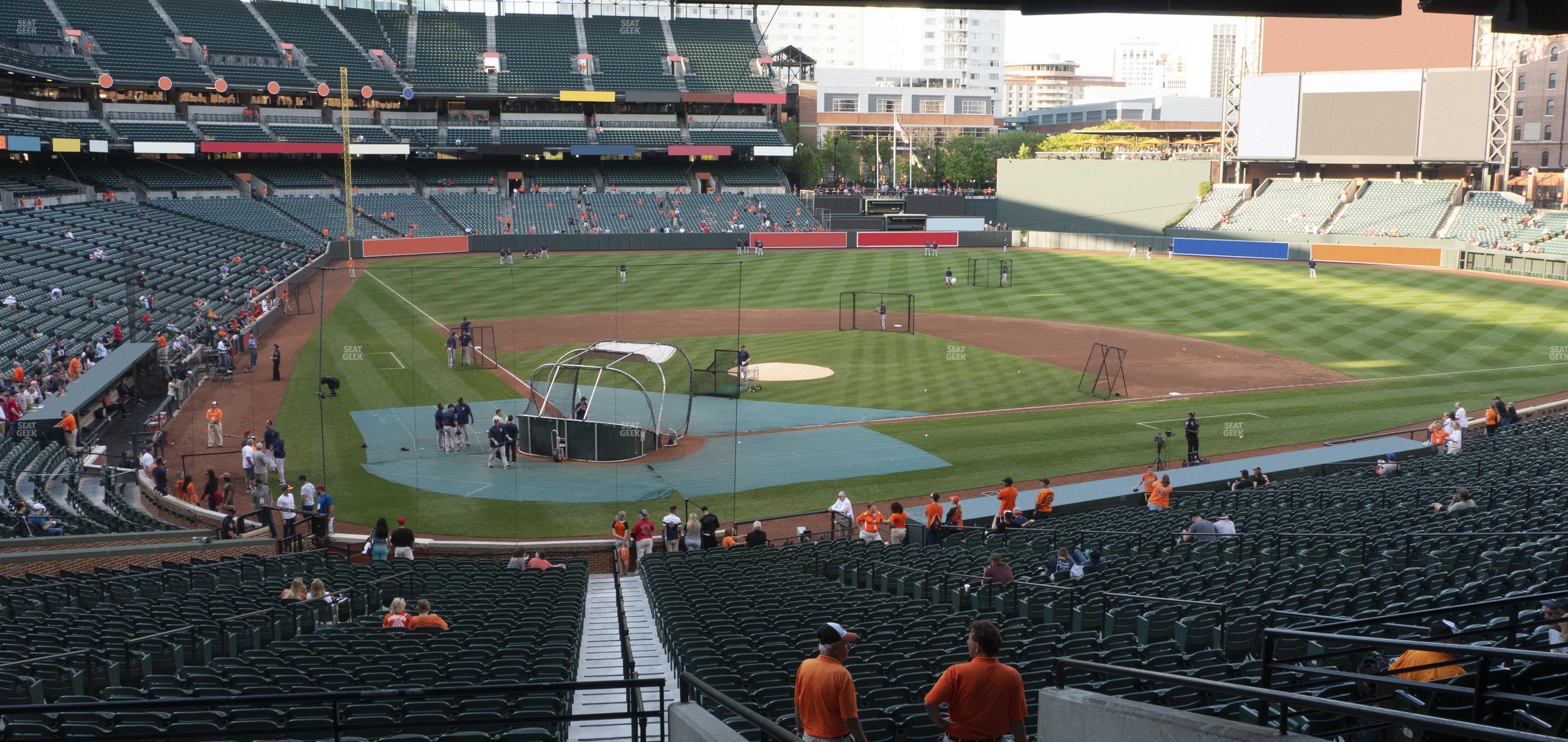 Seating view for Oriole Park at Camden Yards Section 31