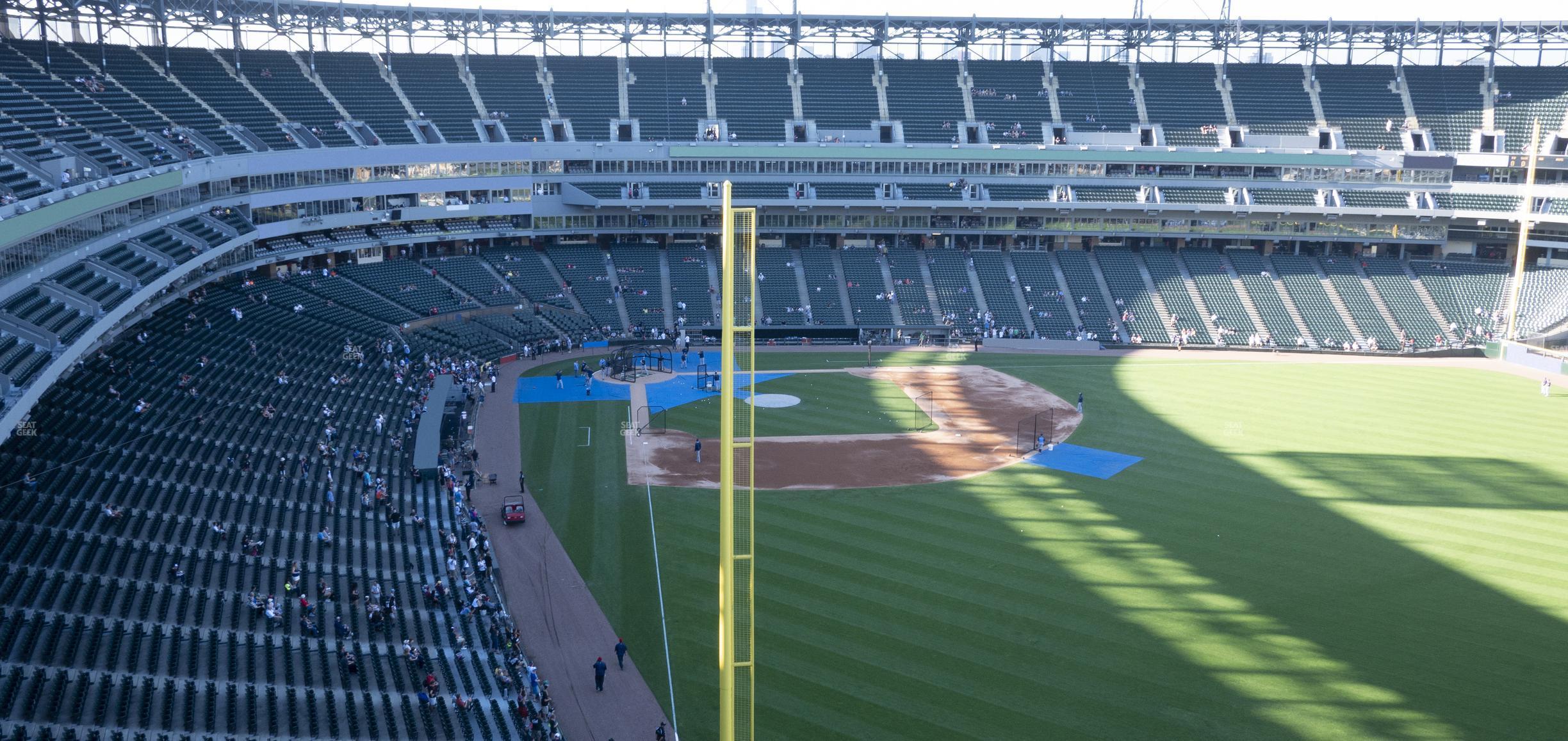 Seating view for Guaranteed Rate Field Section 506