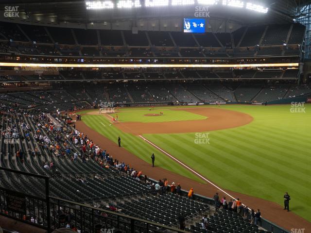 Seating view for Minute Maid Park Section 234