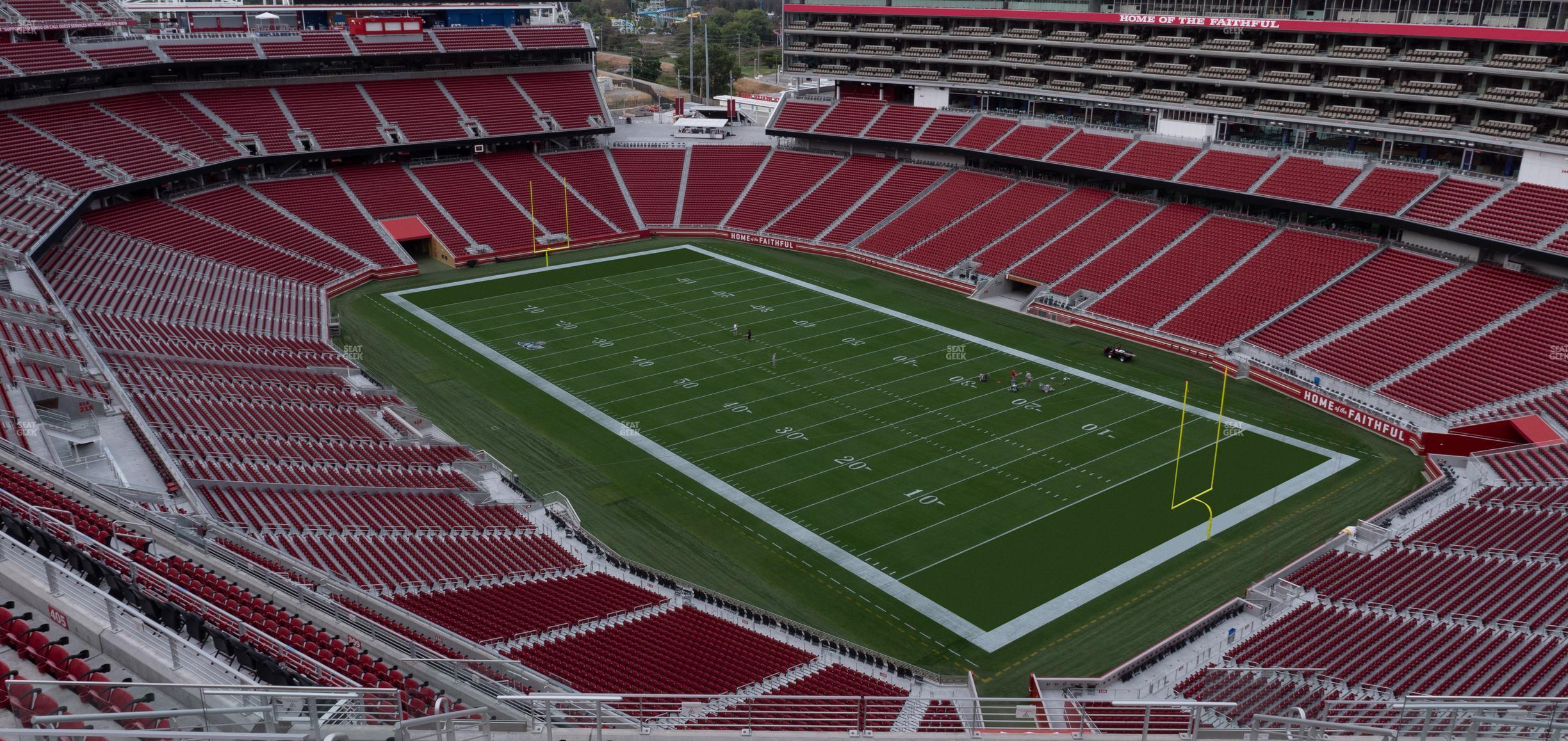 Seating view for Levi's Stadium Section 404