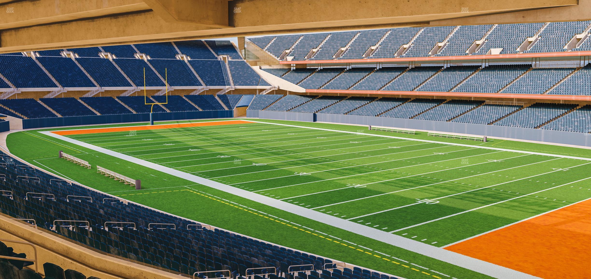 Seating view for Soldier Field Section 230