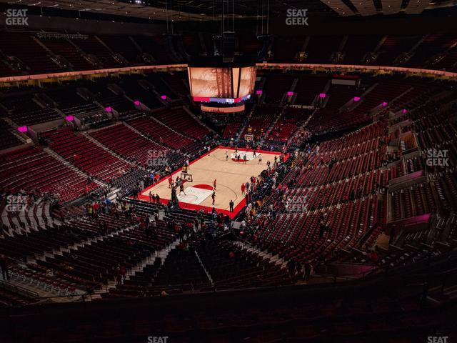 Seating view for Moda Center Section 307