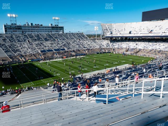 Seating view for Beaver Stadium Section East B Upper