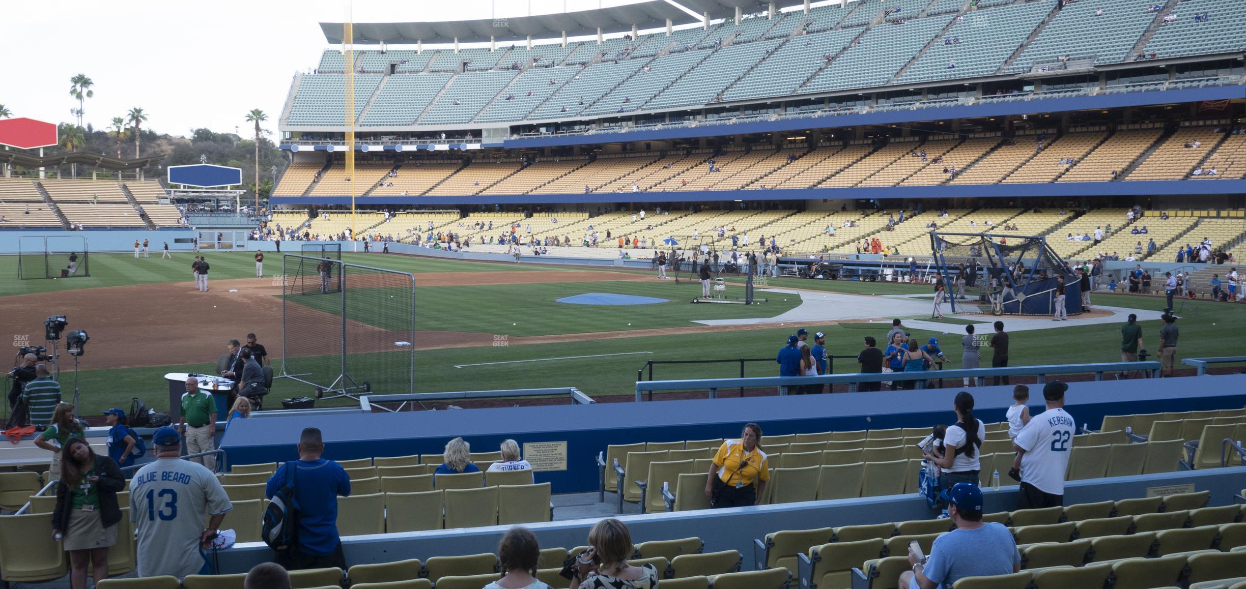 Seating view for Dodger Stadium Section 25 Fd