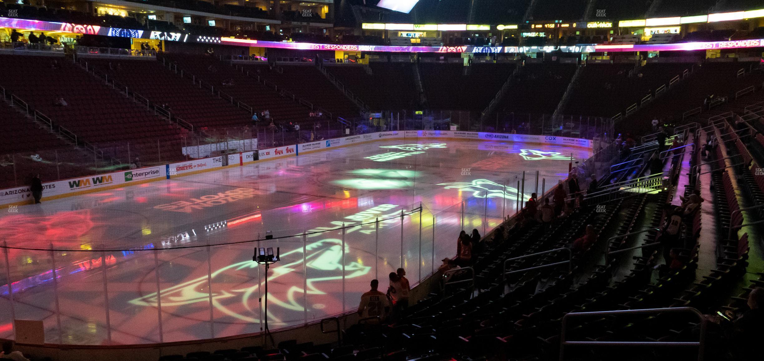 Seating view for Desert Diamond Arena Section 104