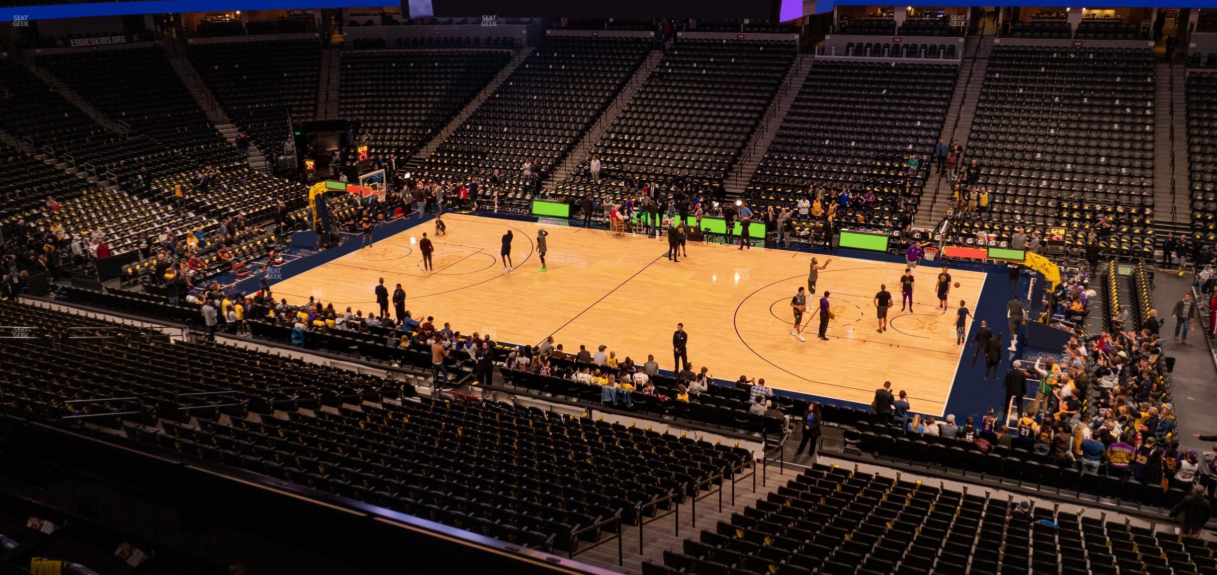 Seating view for Ball Arena Section 228