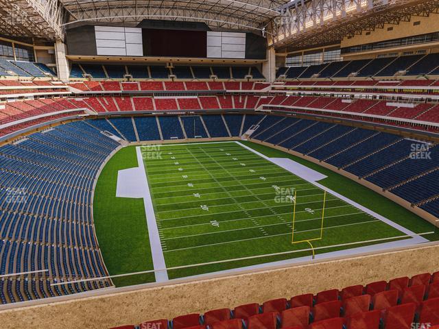 Seating view for NRG Stadium Section 549