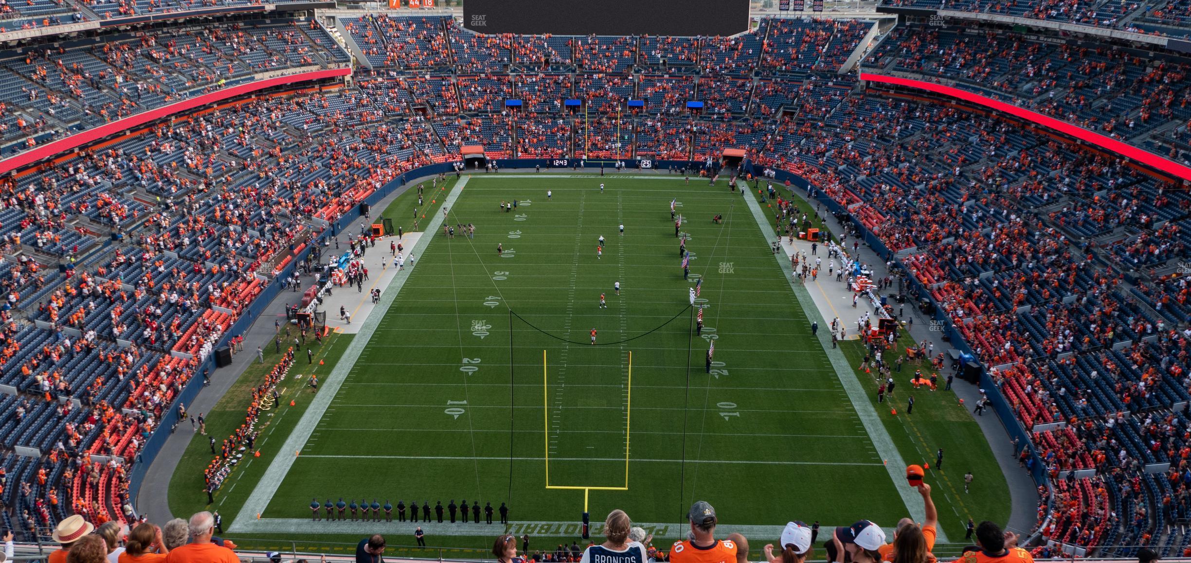 Seating view for Empower Field at Mile High Section 521