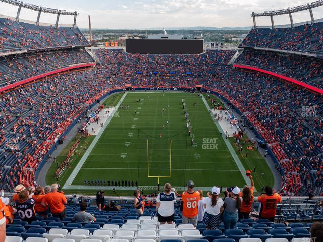 Seating view for Empower Field at Mile High Section 521