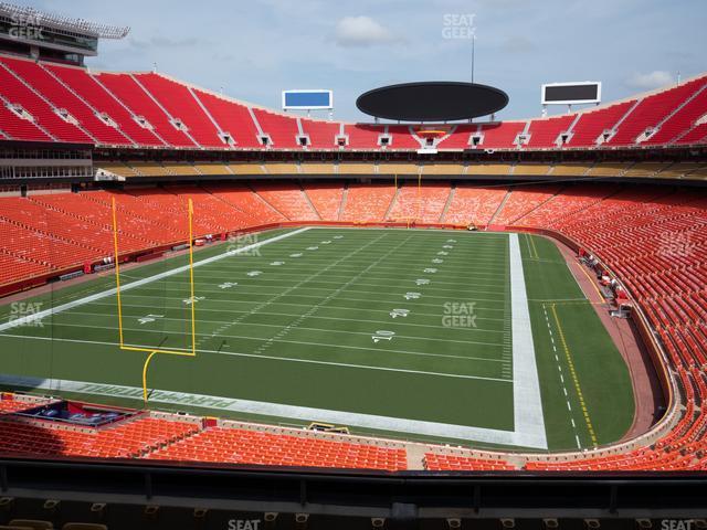 Seating view for GEHA Field at Arrowhead Stadium Section 211