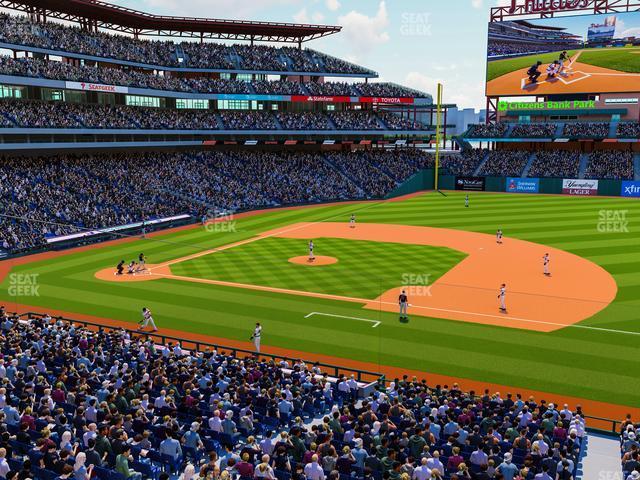 Seating view for Citizens Bank Park Section Suite 50