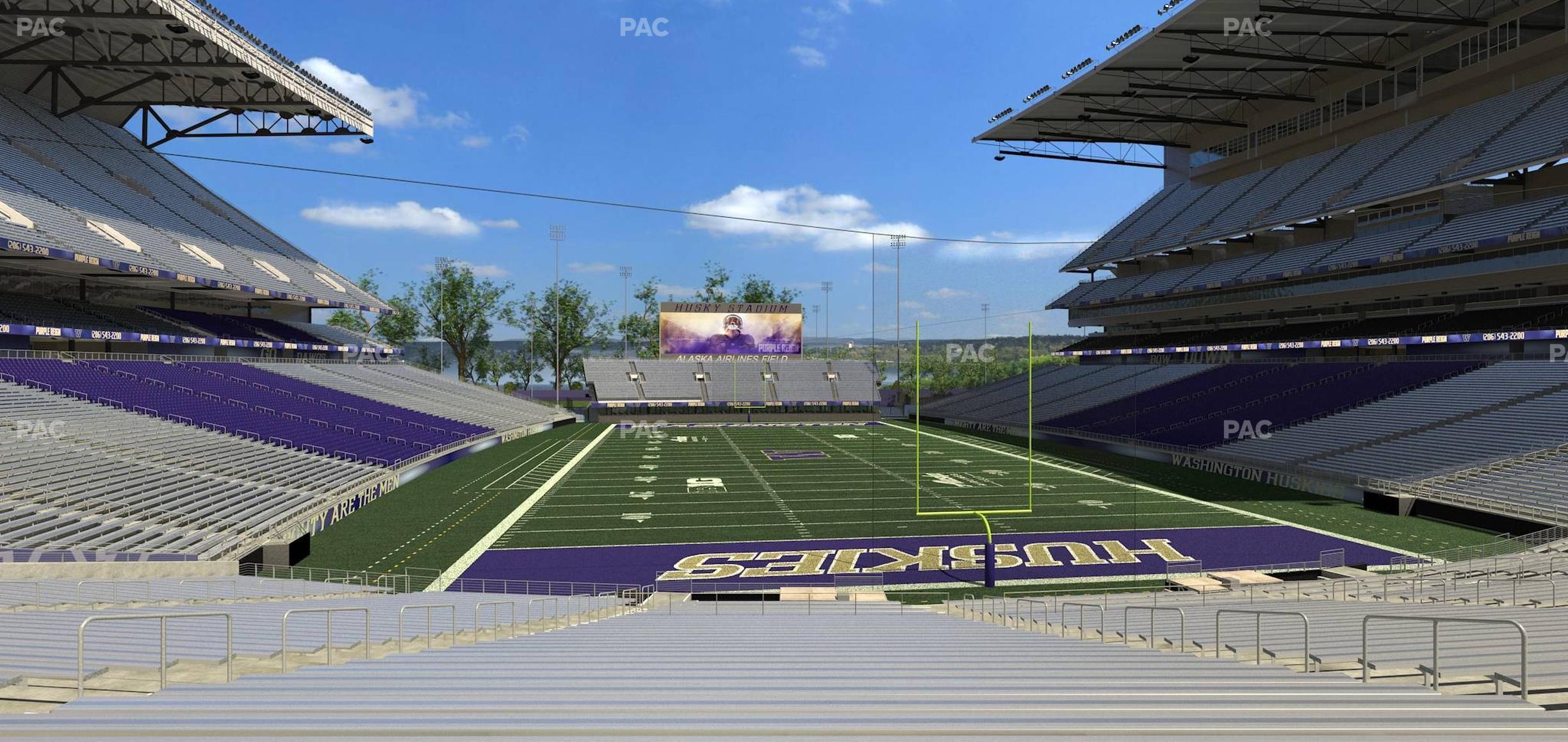 Seating view for Husky Stadium Section 119