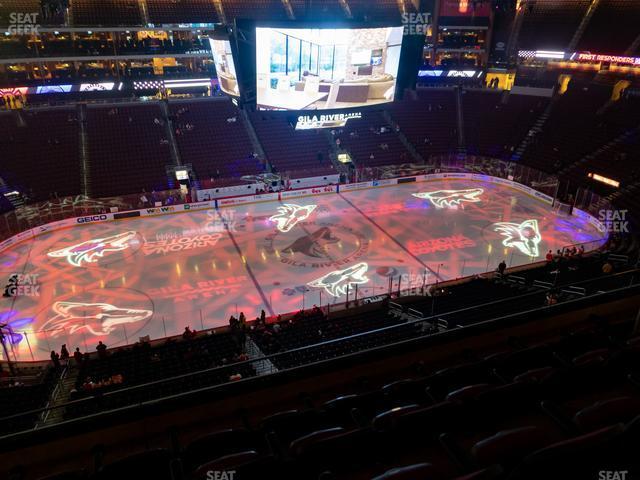 Seating view for Desert Diamond Arena Section 217