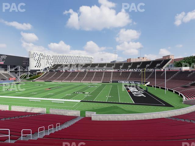 Seating view for Nippert Stadium Section 118