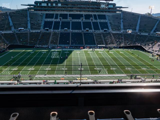 Seating view for Autzen Stadium Section Charter Box 5