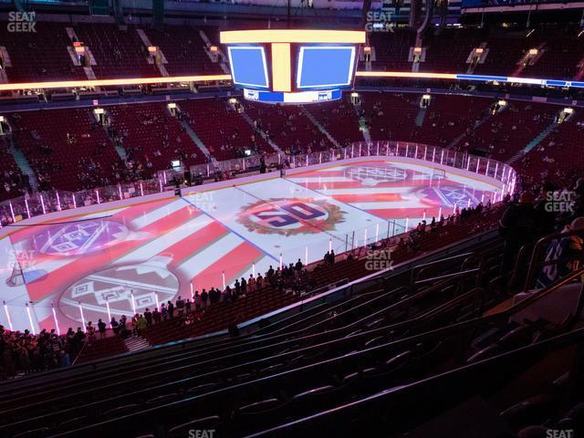 Seating view for Rogers Arena Section 311