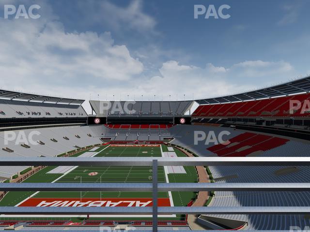 Seating view for Bryant Denny Stadium Section Nn 6