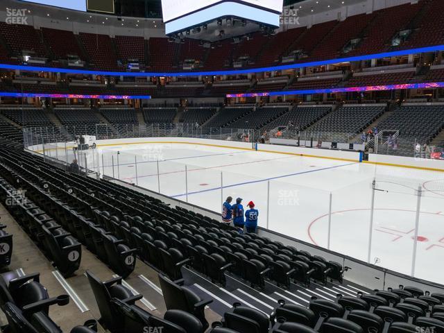 Seating view for Honda Center Section 219