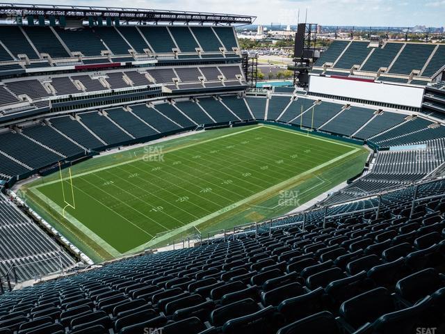 Seating view for Lincoln Financial Field Section 219