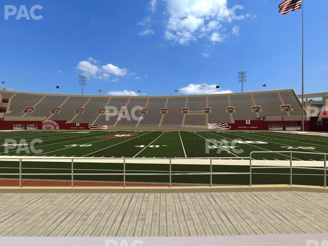 Seating view for Memorial Stadium - Indiana Section 5