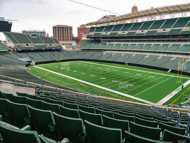 Seating view for Paycor Stadium Section 203 N