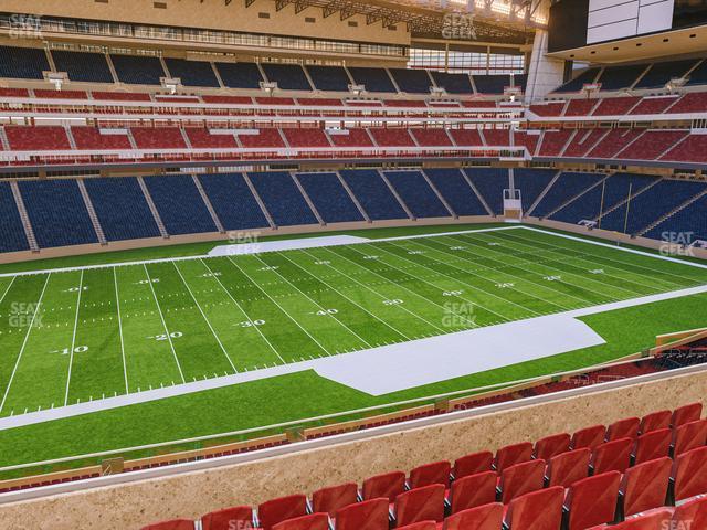 Seating view for NRG Stadium Section 312