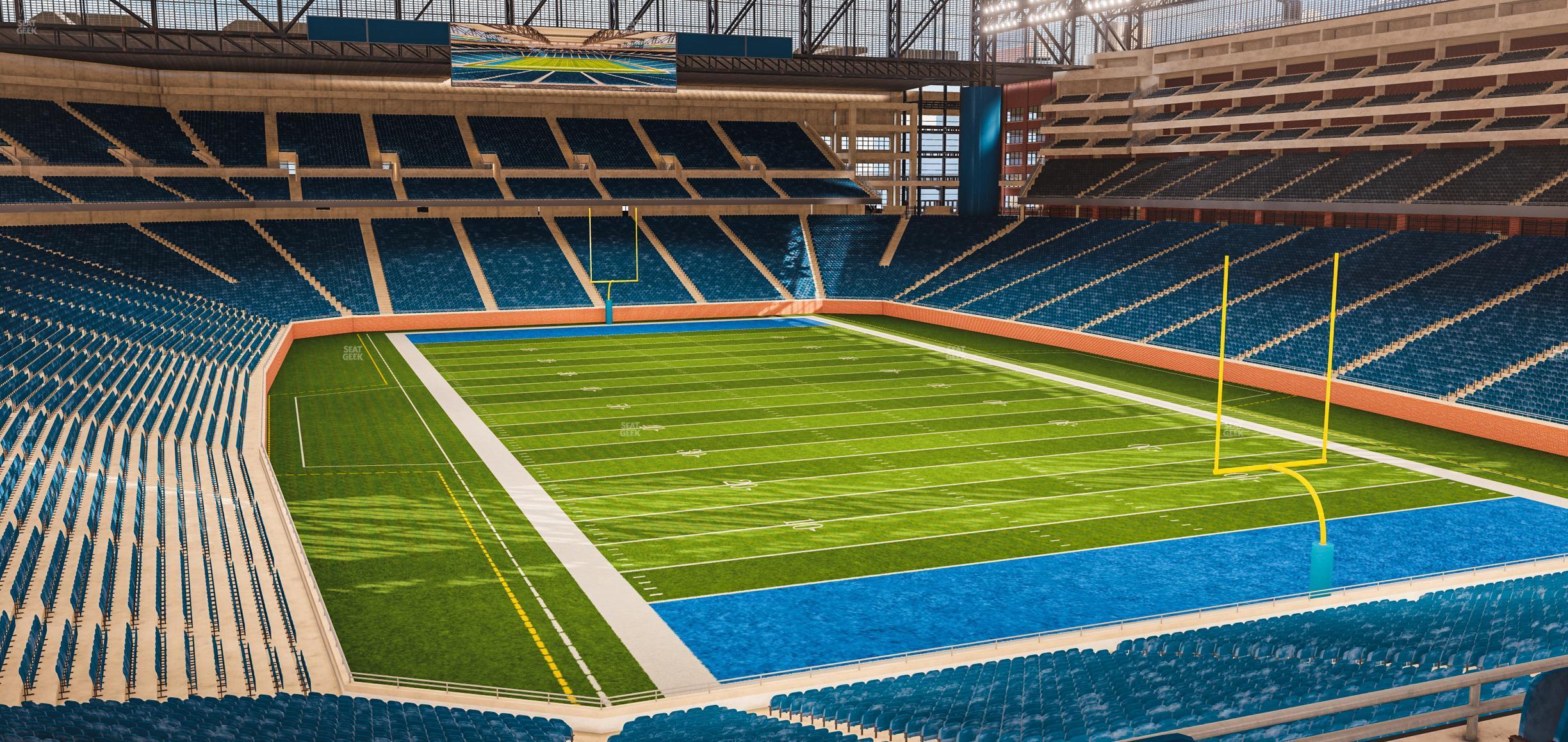 Seating view for Ford Field Section 240