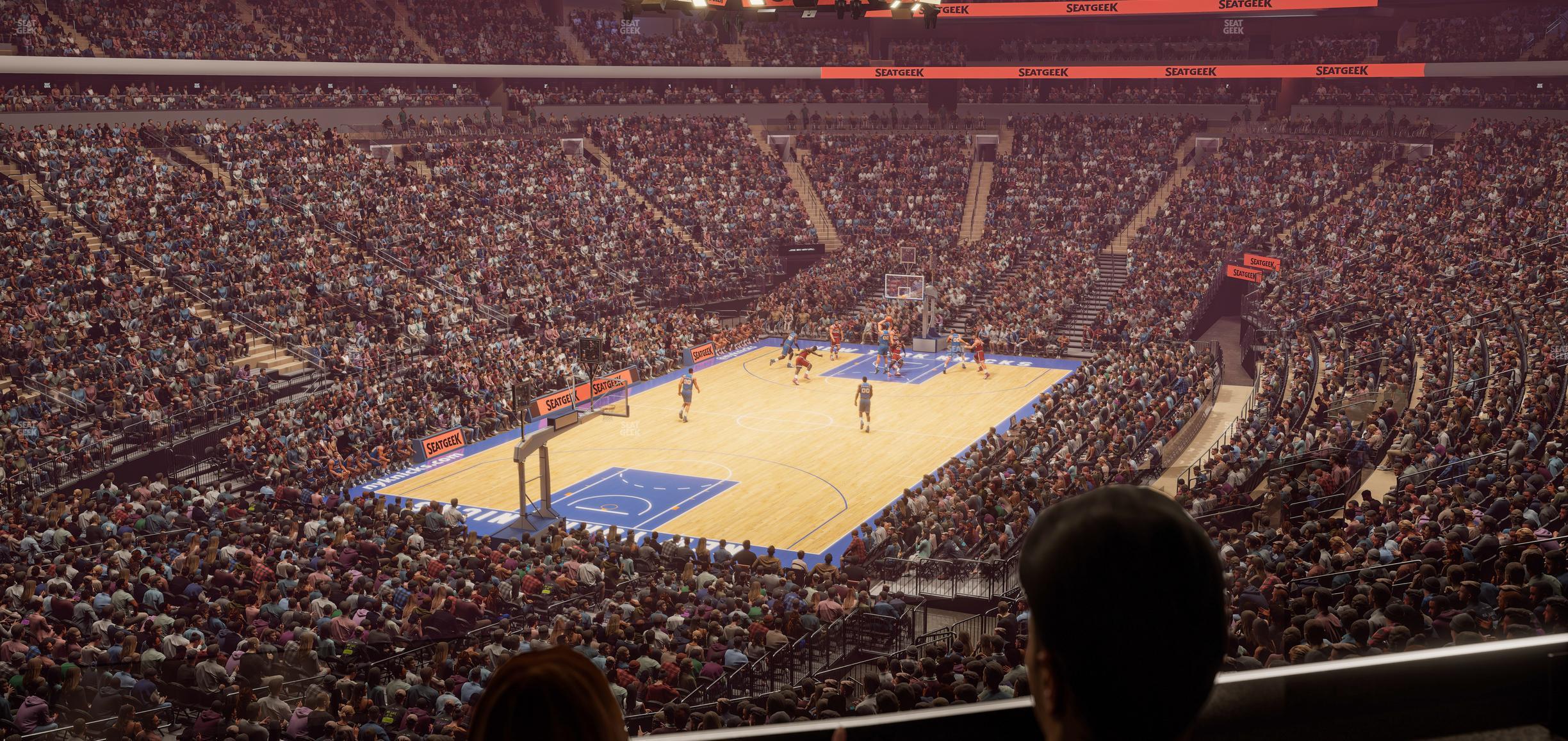 Seating view for Madison Square Garden Section Lexus Level Suite 1