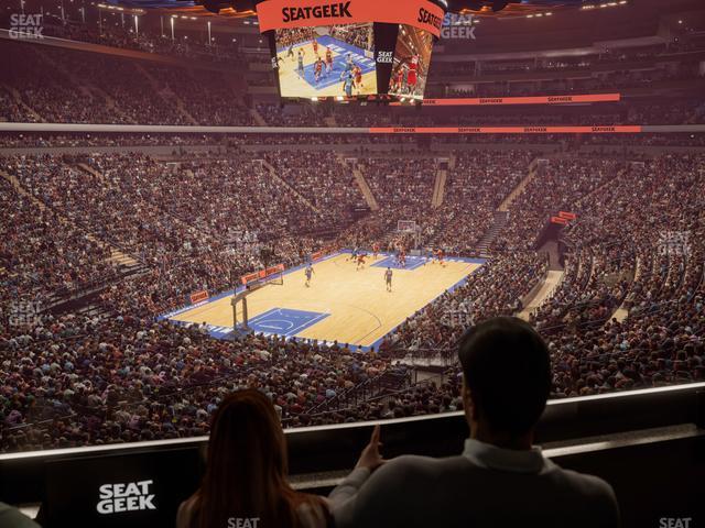 Seating view for Madison Square Garden Section Lexus Level Suite 1