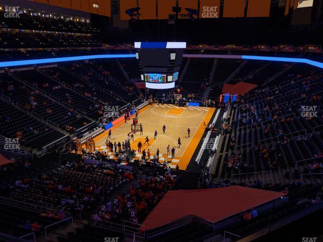 Seating view for Thompson-Boling Arena at Food City Center Section 327