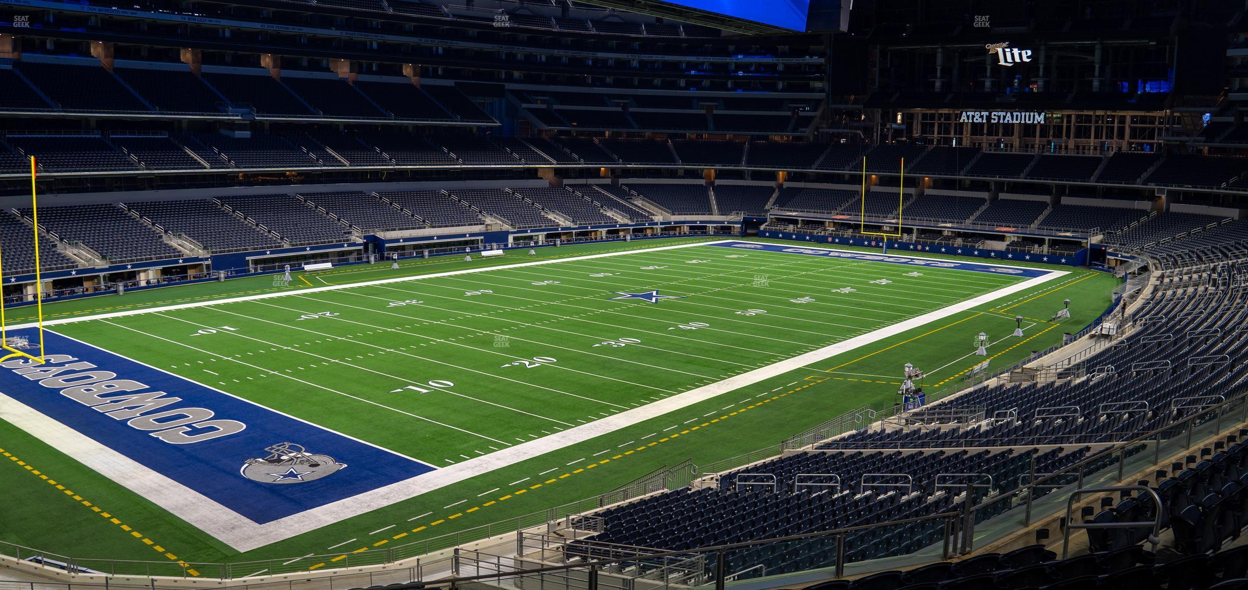 Seating view for AT&T Stadium Section 242