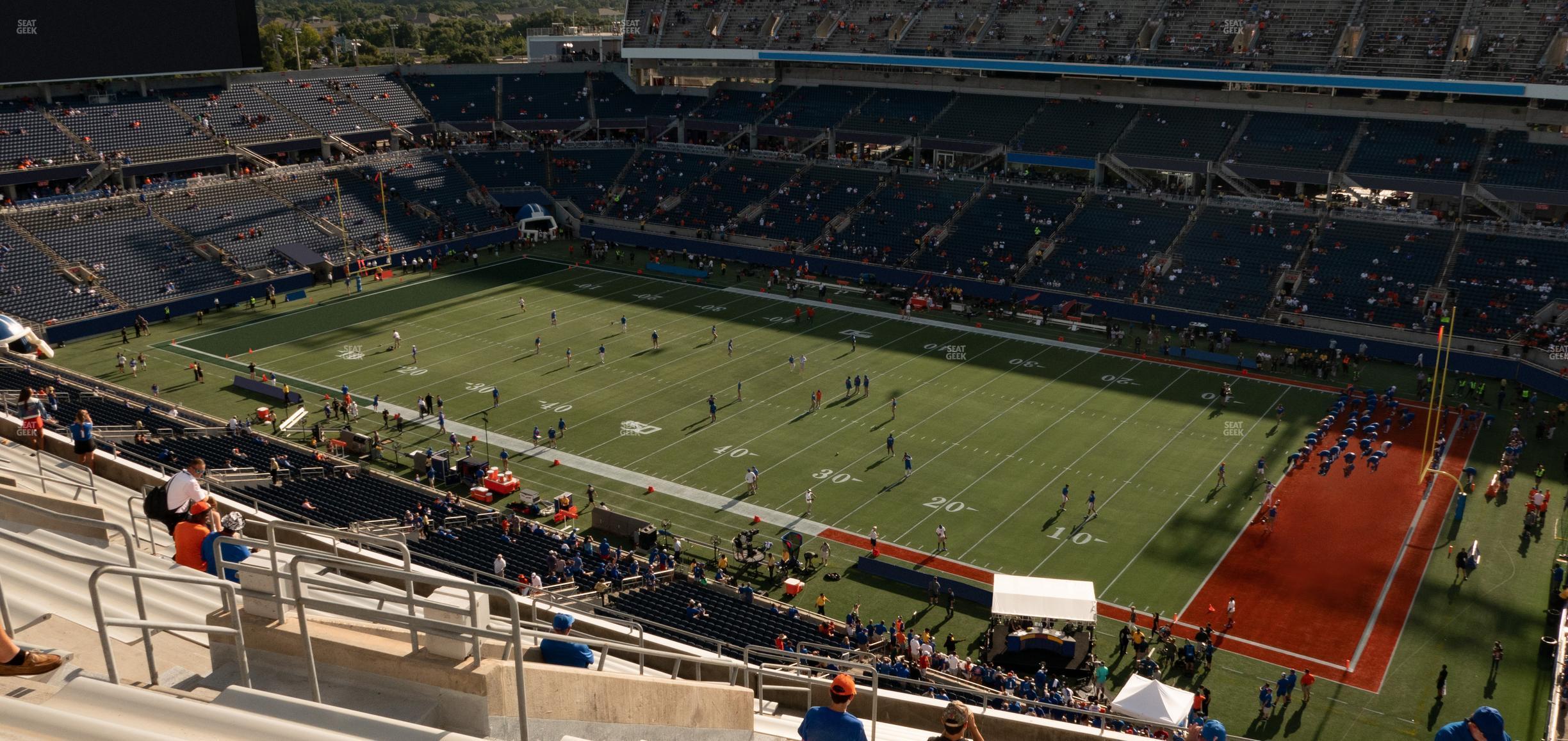 Seating view for Camping World Stadium Section 203