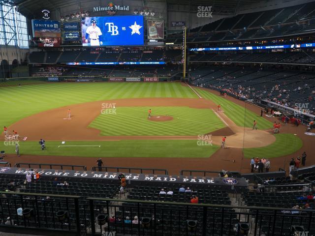 Seating view for Minute Maid Park Section 214