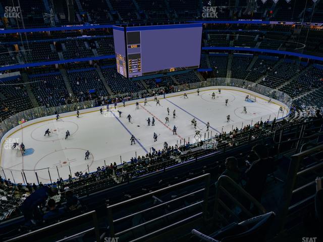 Seating view for Amalie Arena Section 318