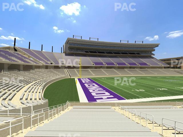 Seating view for Amon G. Carter Stadium Section 109