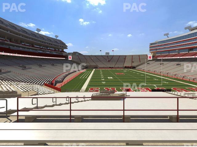 Seating view for Memorial Stadium Nebraska Section 37