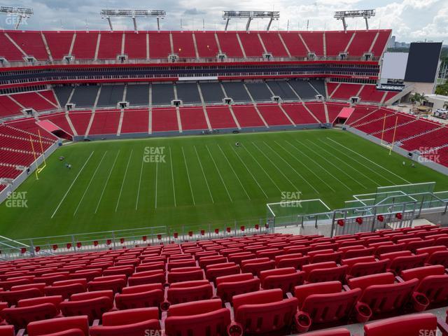 Seating view for Raymond James Stadium Section 309