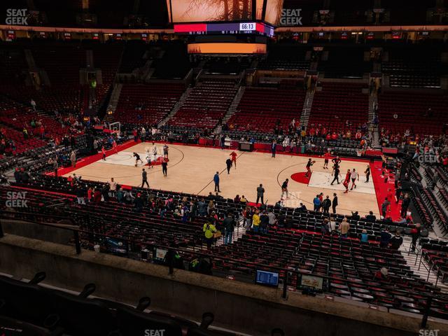 Seating view for Moda Center Section 215