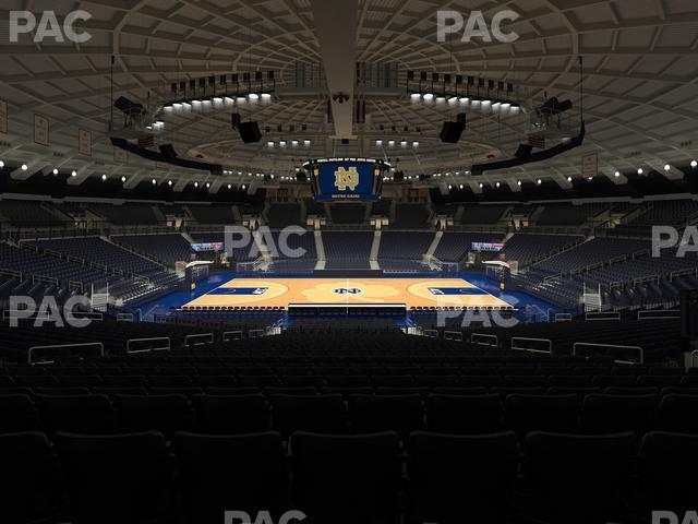 Seating view for Purcell Pavilion at the Joyce Center Section 110