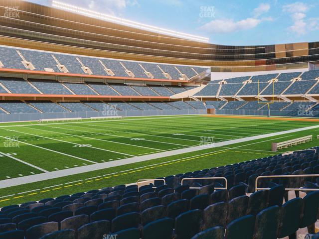 Seating view for Soldier Field Section 143