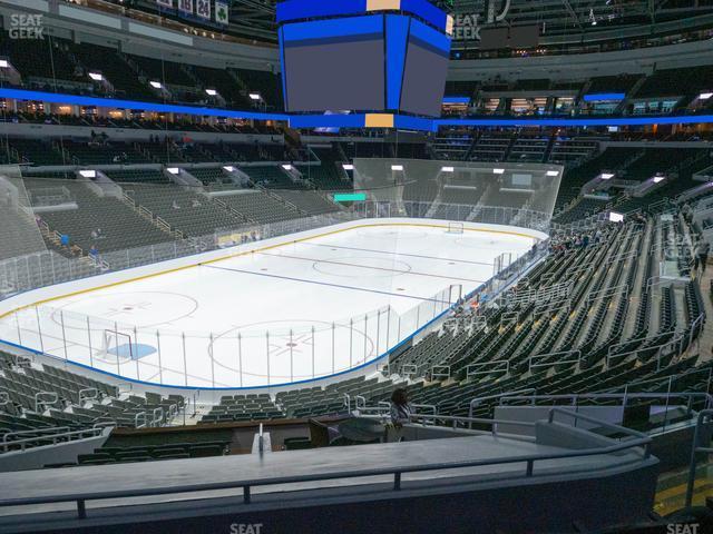 Seating view for Enterprise Center Section 107