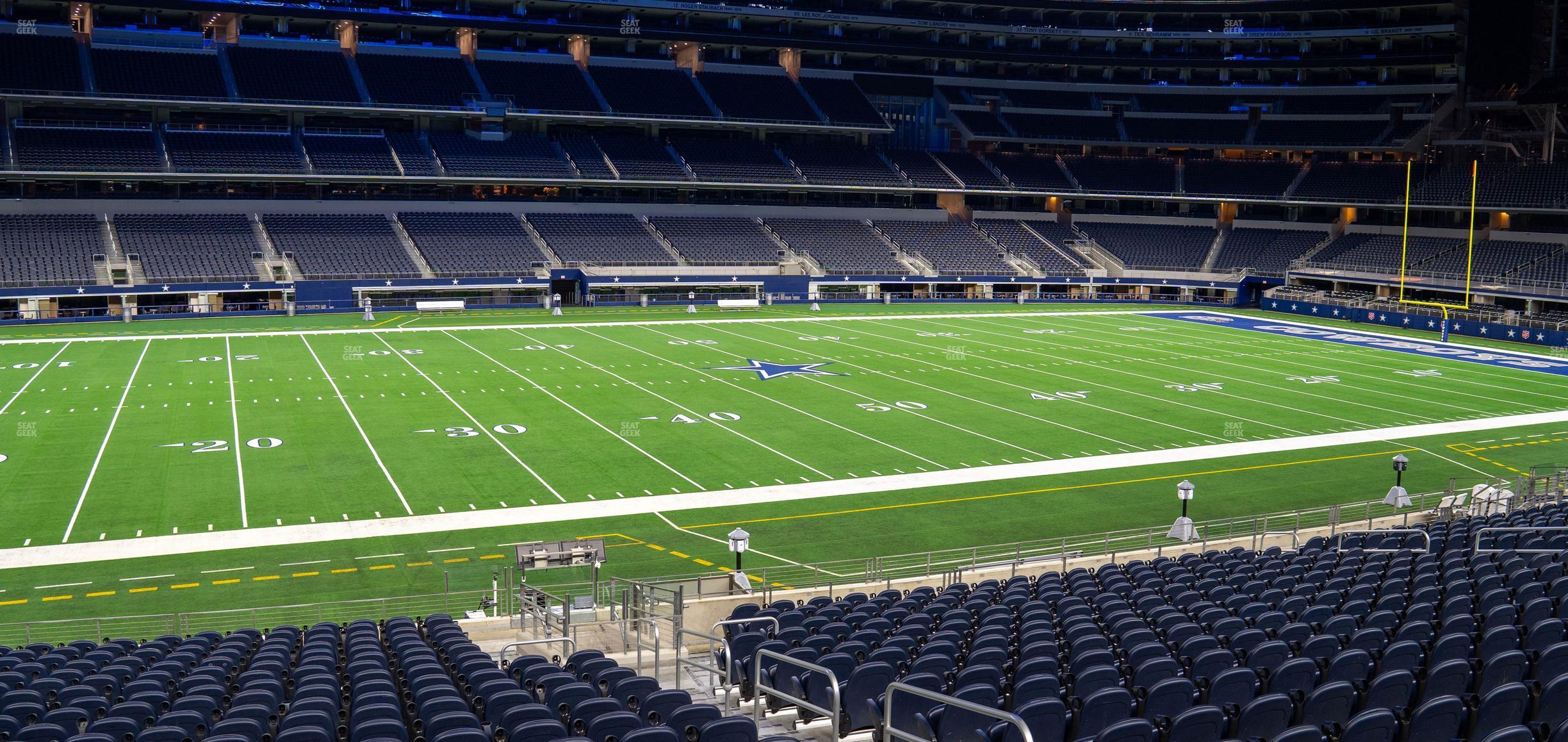 Seating view for AT&T Stadium Section Hall Of Fame Suite 205