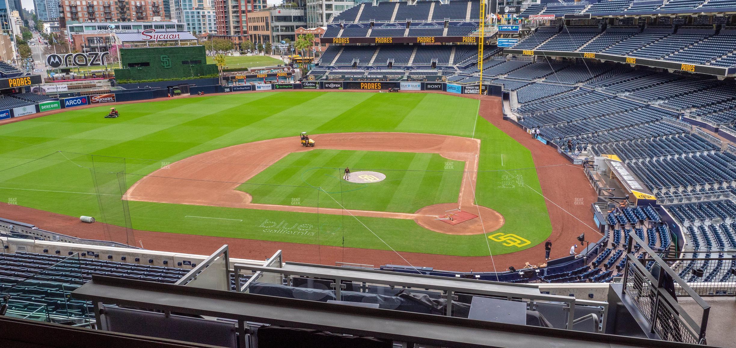 Seating view for Petco Park Section Terrace Suite 2