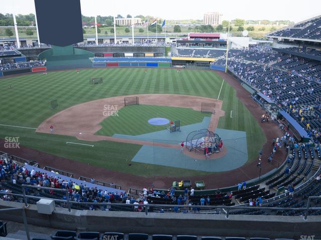 Seating view for Kauffman Stadium Section 415